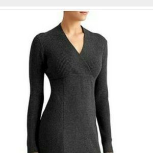 Athleta Charcoal Gray XS Sweater Dress